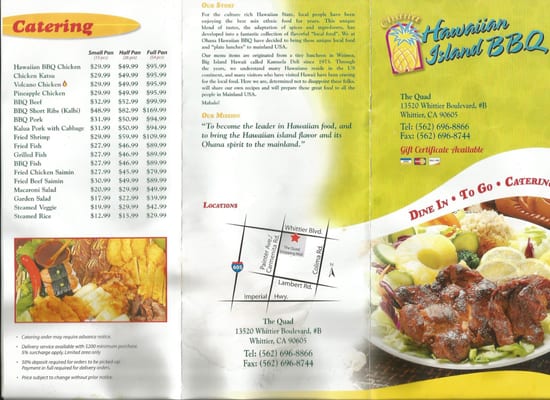 Menu photo 6 Ohana Hawaiian BBQ Whittier, CA Menu photo 6 Ohana Hawaiian BBQ Whittier, CA