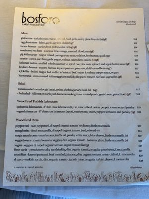 Menu photo 3 Bosforo San Diego, CA Menu photo 3 Bosforo San Diego, CA