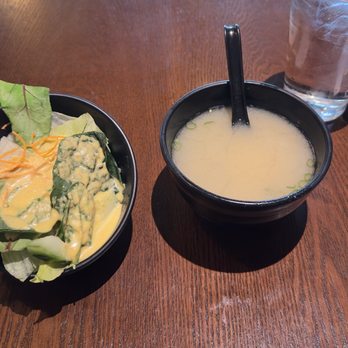 Osushi - Wayne - Tofu Miso Soup House Salad - Sushi Bars Near Me - Wayne, Pennsylvania