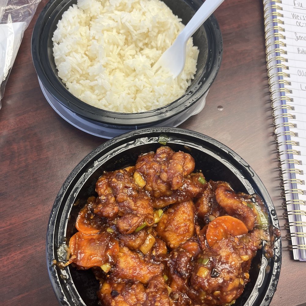 Kitsune House - Orange Chicken rice - Chinese Near Me - Miami, Florida Kitsune House - Orange Chicken rice - Chinese Near Me - Miami, Florida