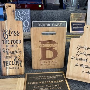 Engraphics - Cutting boards make nice gifts - Engraving Near Me - Friendswood, Texas Engraphics - Cutting boards make nice gifts - Engraving Near Me - Friendswood, Texas