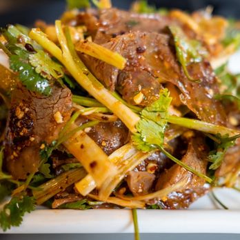 King Noodle - Szechuan Style Beef appetizer - Noodles Near Me - Seattle, Washington