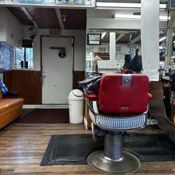 Benitez Barber Shop - Rear entrance/exit near restroom