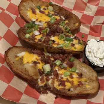 Hideout Steakhouse & BBQ - Potato skins - Barbeque Near Me - Casa Grande, Arizona Hideout Steakhouse & BBQ - Potato skins - Barbeque Near Me - Casa Grande, Arizona