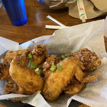 Crisp - 5 wings with Seoul sassy sauce - Korean Near Me - Chicago, Illinois Crisp - 5 wings with Seoul sassy sauce - Korean Near Me - Chicago, Illinois