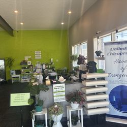 Unlimited Chiropractic - The lobby