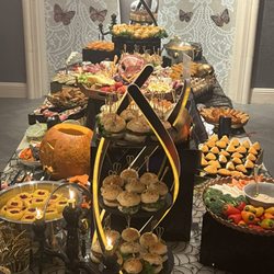 Diamond Bites - Setup of finger food