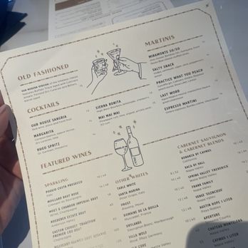 Miramonte - drink menu - American Near Me - Tucson, Arizona