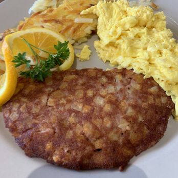 The Palms Cafe - Corned Beef Hash and Eggs Combo - Breakfast & Brunch Near Me - Rancho Mirage, California The Palms Cafe - Corned Beef Hash and Eggs Combo - Breakfast & Brunch Near Me - Rancho Mirage, California