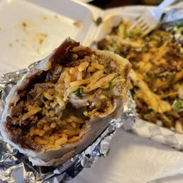 Burrito tequilero
