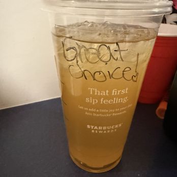 Starbucks - So nice of them to write a little note. Made my day - Coffee & Tea Near Me - Salem, Massachusetts Starbucks - So nice of them to write a little note. Made my day - Coffee & Tea Near Me - Salem, Massachusetts