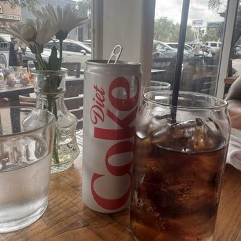 Brick & Mortar - Canned Diet Coke - New American Near Me - Saint Petersburg, Florida