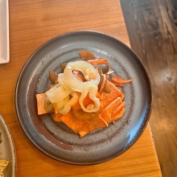 Indigenous Restaurant - Pickled veggies (appetizer) - New American Near Me - Sarasota, Florida