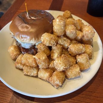 The Brown Barrel - Cuban with tater tots - American Near Me - Frankfort, Kentucky The Brown Barrel - Cuban with tater tots - American Near Me - Frankfort, Kentucky