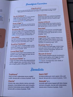 Menu photo 6 Over Easy - Tempe Tempe, AZ