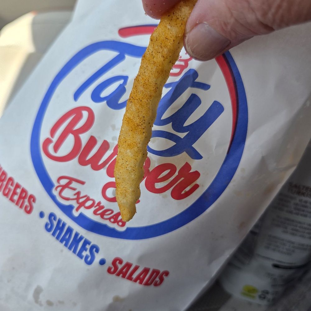 Tasty Burger Express - Seasoning on fries - Burgers Near Me - Porterville, California Tasty Burger Express - Seasoning on fries - Burgers Near Me - Porterville, California