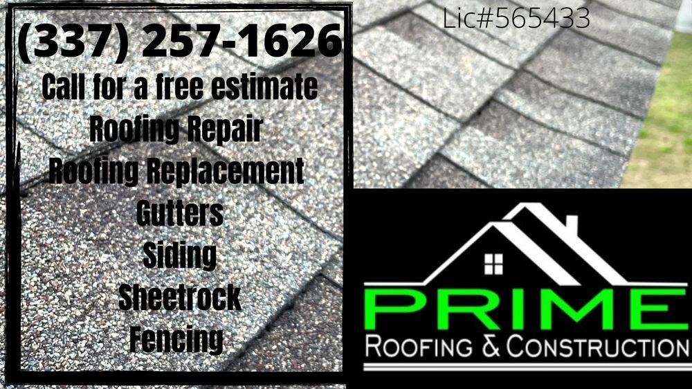 Slide of Prime Roofing and Construction