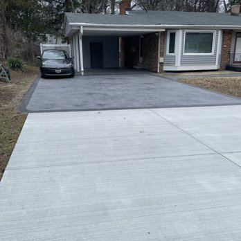 Creative Concrete - front driveway - Masonry/Concrete Near Me - Silver Spring, Maryland
