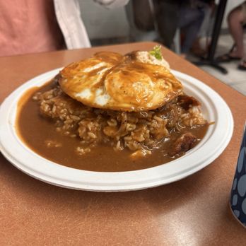 Button Up Cafe - 16. Kalua Pork Loco Moco - Breakfast & Brunch Near Me - Pearl City, Hawaii