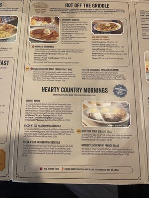 Menu photo 6 Cracker Barrel Old Country Store Orlando, FL
