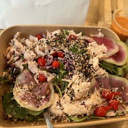 Thai salad with turkey instead of chicken