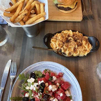 Louie's Prime Steak & Seafood - Watermelon feta salad, mac & cheese, cheeseburger - Seafood Near Me - Port Washington, New York Louie's Prime Steak & Seafood - Watermelon feta salad, mac & cheese, cheeseburger - Seafood Near Me - Port Washington, New York