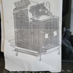 PPC Coatings - same cage42"x25" high part of top 59"
