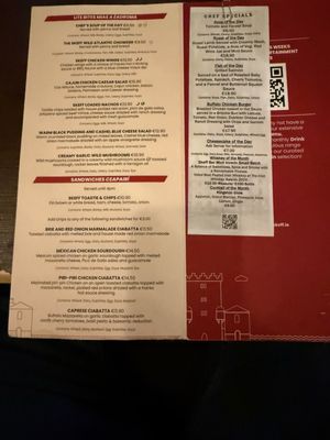 Menu photo 1 The Skeff Bar Galway, G