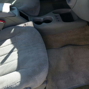 Stoney Point Car Wash - Passenger seat after - Car Wash Near Me - Chatsworth, California