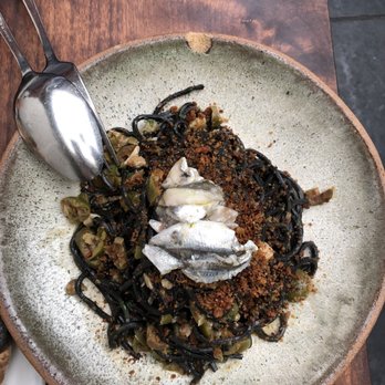 A16 - Squid ink pasta - Italian Near Me - San Francisco, California