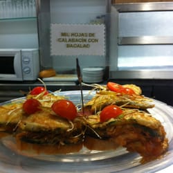 Bar Jose Luis - Calabacín y bacalao