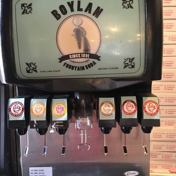 Wiseguy Pizza - Awesome fountain soda selections including black cherry on the left! - Pizza Near Me - Washington, DC, District of Columbia