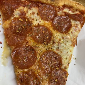 LA Traviata Pizzeria - Pepperoni slice - Pizza Near Me - New York, New York LA Traviata Pizzeria - Pepperoni slice - Pizza Near Me - New York, New York