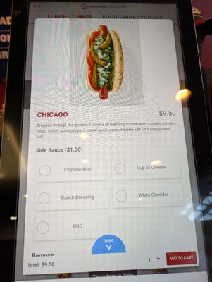 Menu photo 2 America's Dog & Burger Chicago, IL