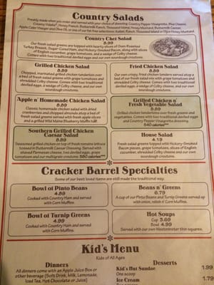 Menu photo 1 Cracker Barrel Old Country Store Moss Point, MS