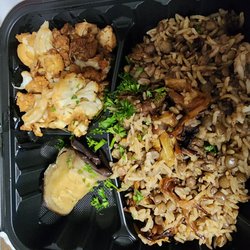 Karam Lebanese Deli & Catering - Part of Grand Veggie Mezza.