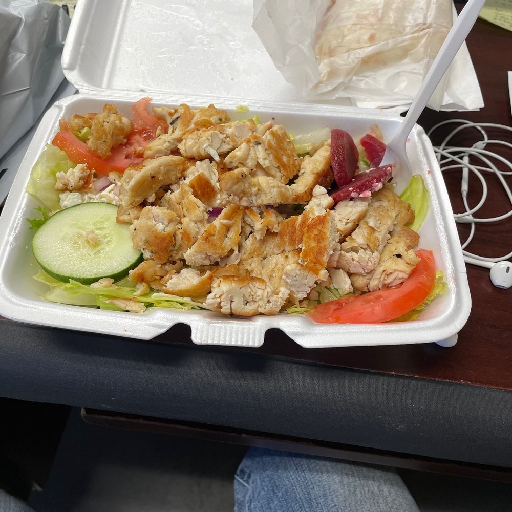 Greek salad with Chicken Breast Greek salad with Chicken Breast