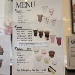 Diamond Head Chocolate - Menu