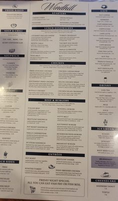Menu photo 4 Windhill Pancake Parlor McHenry, IL