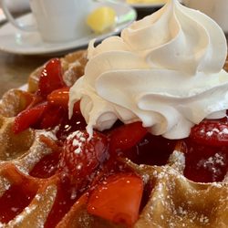 The Waffle Spot - Strawberry Waffle