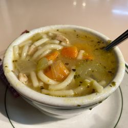 The Giant Chef - Love the chicken noodle soup