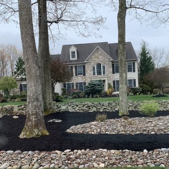 Steve's Lawn Care & Landscaping - Mulching and Stone Borders - Landscaping Near Me - Drums, Pennsylvania Steve's Lawn Care & Landscaping - Mulching and Stone Borders - Landscaping Near Me - Drums, Pennsylvania