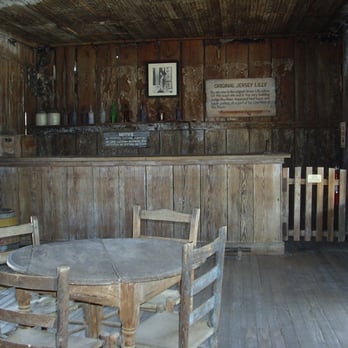Judge Roy Bean Visitor Center - Inside Jersey Lily - Visitor Centers Near Me - Langtry, Texas