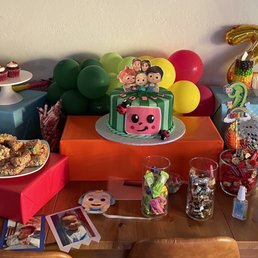 Cocomelon cake, for my son's birthday Cocomelon cake, for my son's birthday