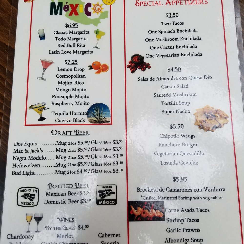 Todo Mexico - Happy hour menu. - Mexican Near Me - Snohomish, Washington Todo Mexico - Happy hour menu. - Mexican Near Me - Snohomish, Washington