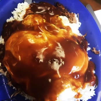 Kountry Style Kitchen Restaurant - Kalua pork loco moco. Yummy but worth being treated like crap at this restaurant - Breakfast & Brunch Near Me - Ewa Beach, Hawaii