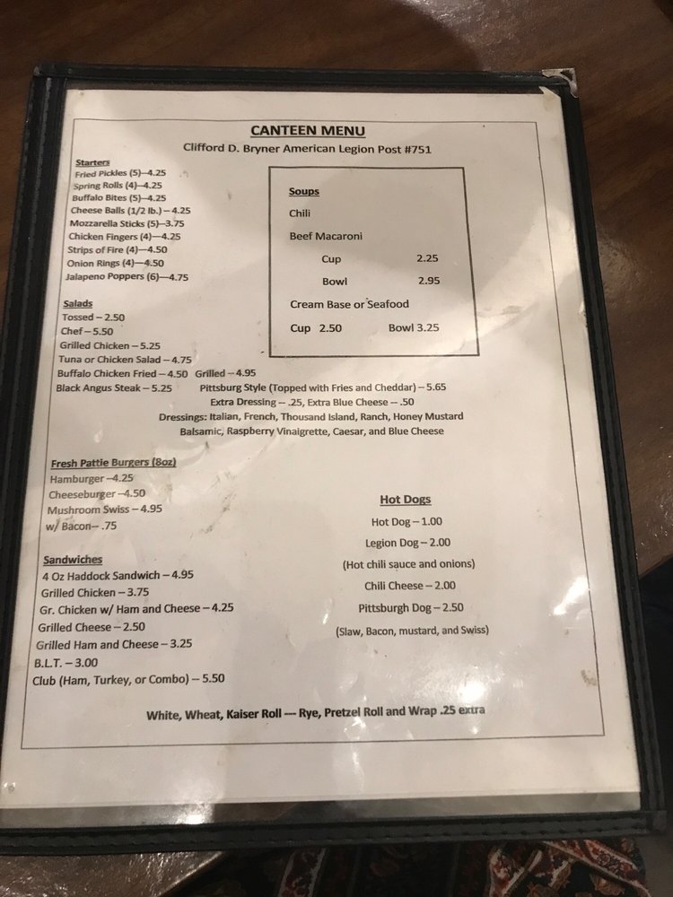 Clifford D Bryner American Legion Post 751 - veterans service organization in Enola, PA