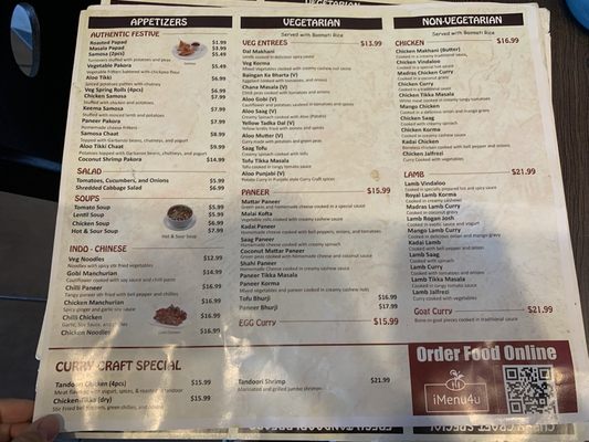 Menu photo 2 Curry Craft San Marcos, CA Menu photo 2 Curry Craft San Marcos, CA