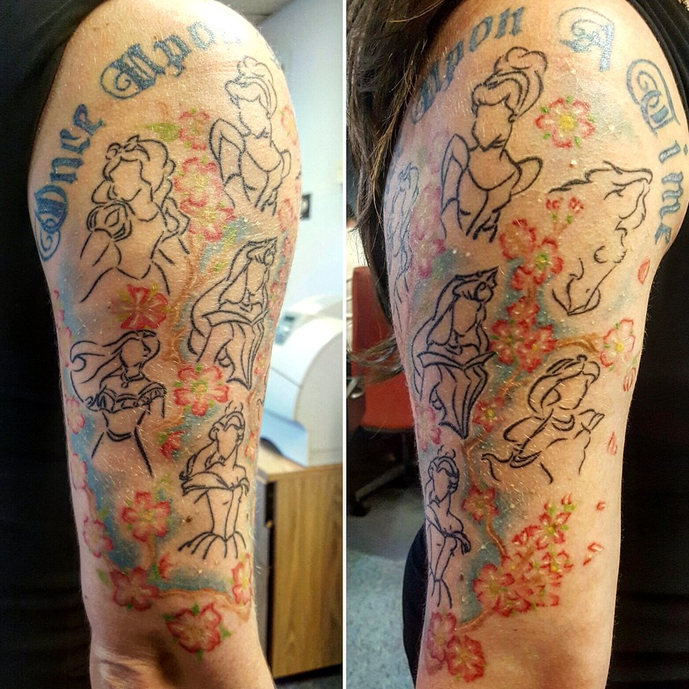 Fluid Ink - This is my second session picture. I've since gone in for 2 more sessions. Final pics to come!!! - Tattoo Near Me - Arlington, Virginia Fluid Ink - This is my second session picture. I've since gone in for 2 more sessions. Final pics to come!!! - Tattoo Near Me - Arlington, Virginia