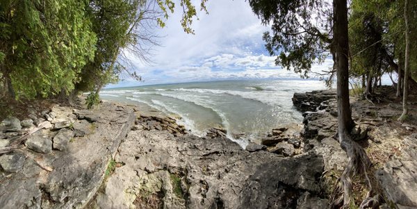 Cave Point County Park by null